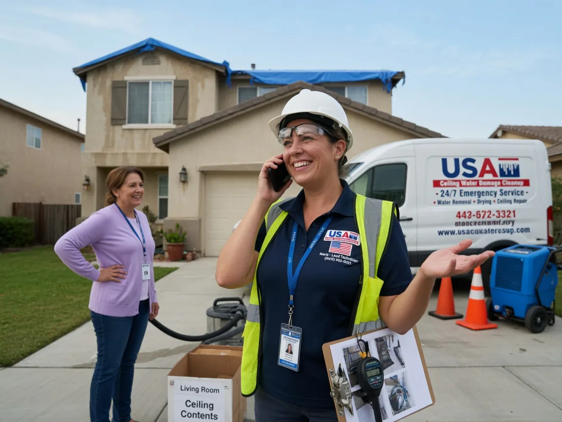 Ceiling Water Damage Restoration Denton, KS FAQs